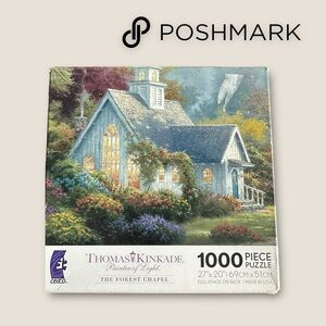 Thomas Kincade Puzzle “The Forest‎ Chapel” 1000 Pieces